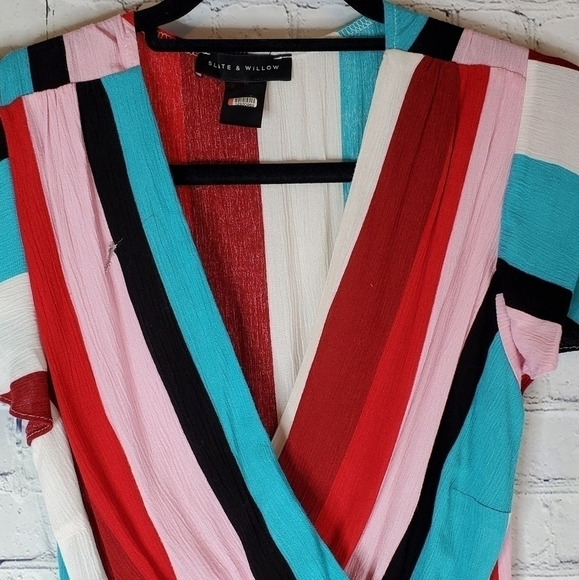 SLATE & Willow Wrap Maxi Dress in Size Small - Picture 3 of 10